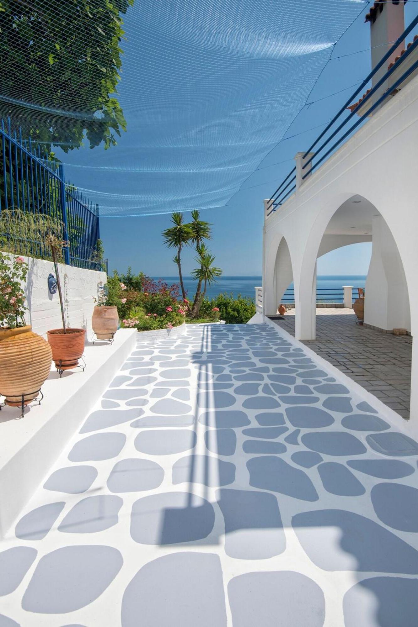 Blue Dream Seaside Villa With Superb Sea Views Toluca Extérieur photo