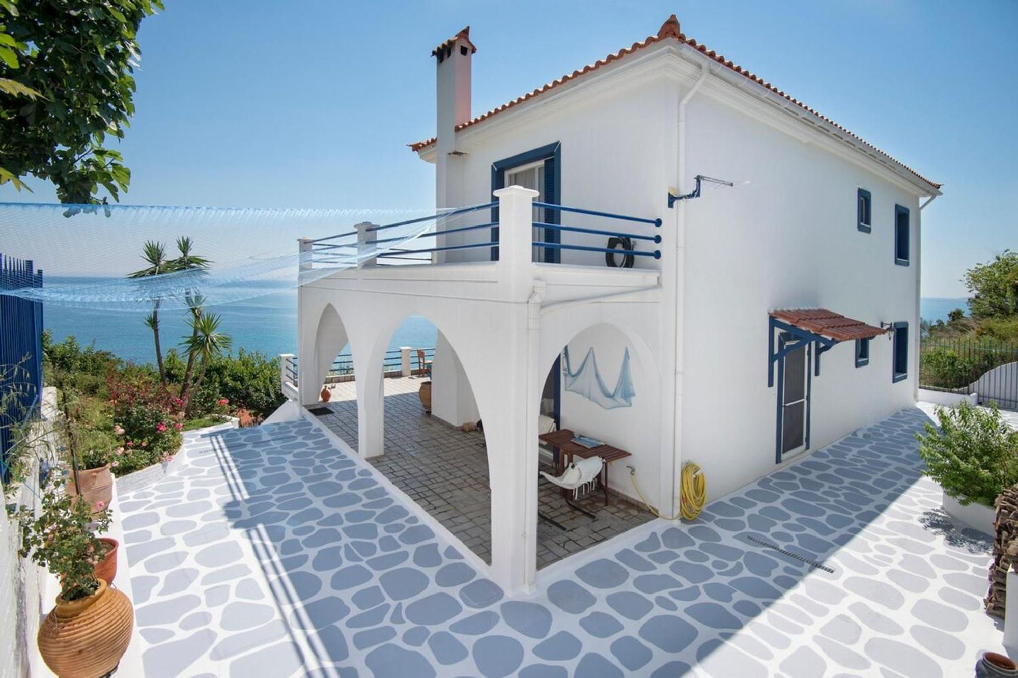 Blue Dream Seaside Villa With Superb Sea Views Toluca Extérieur photo